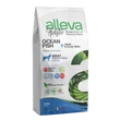 Kép 1/3 - Alleva Holistic - Tengeri halat, kendert és Aloe verát tartalmazó táp - Közepes és nagytestű felnőtt kutyáknak - 12kg