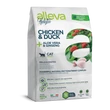 Kép 1/3 - Alleva Holistic - Csirkehúst, kacsahúst, Aloe verát és ginzenget tartalmazó táp - Felnőtt macskáknak - 400g