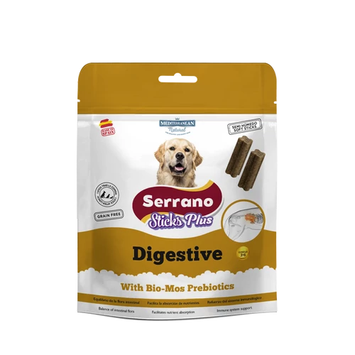 Gabonamentes Funkcionális Jutalomfalatok - Digestive/Intestinal A Bélrendszeri zavarok ellen prebiotikumokkal  110 g,  szuper prémium