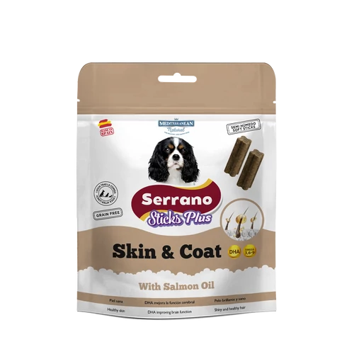 Gabonamentes Funkcionális Jutalomfalatok - Skin&Coat A Bőr és Szőr Támogatására  110 g, szuper prémium