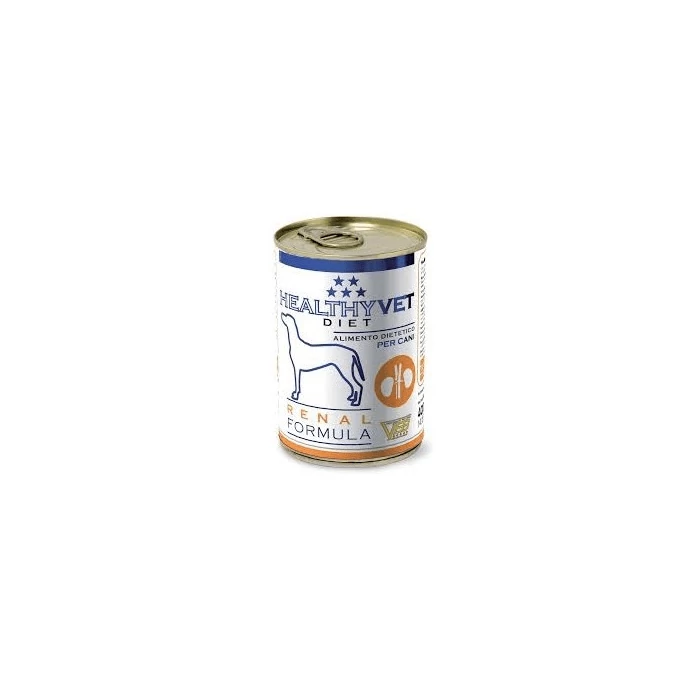 HEALTHY VET DIET DOG RENAL - vese támogatására, felnőtt kutyáknak, 400 g konzerv