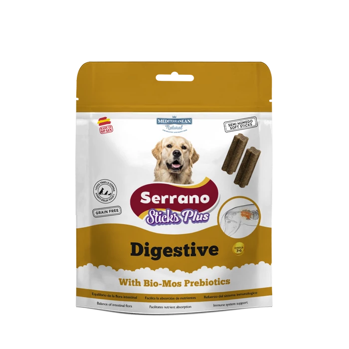 Gabonamentes Funkcionális Jutalomfalatok - Digestive/Intestinal A Bélrendszeri zavarok ellen prebiotikumokkal  110 g,  szuper prémium