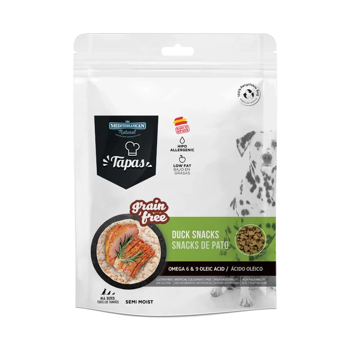 Tapas Gabonamentes Jutalomfalat Kutyáknak Kacsahússal 150 g