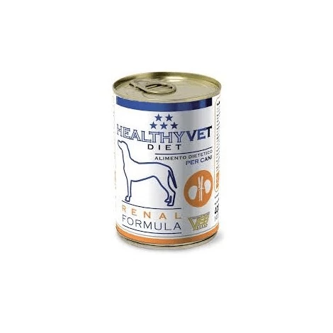 HEALTHY VET DIET DOG RENAL - vese támogatására, felnőtt kutyáknak, 400 g konzerv